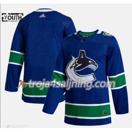 Vancouver Canucks tröja Blank 2019-2020 Adidas Blå Authentic - NHL Tröjor Barn